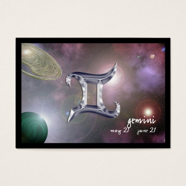 Gemini The Twins ACEO (Front)