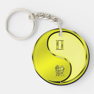 Gemini the Twins Key Ring