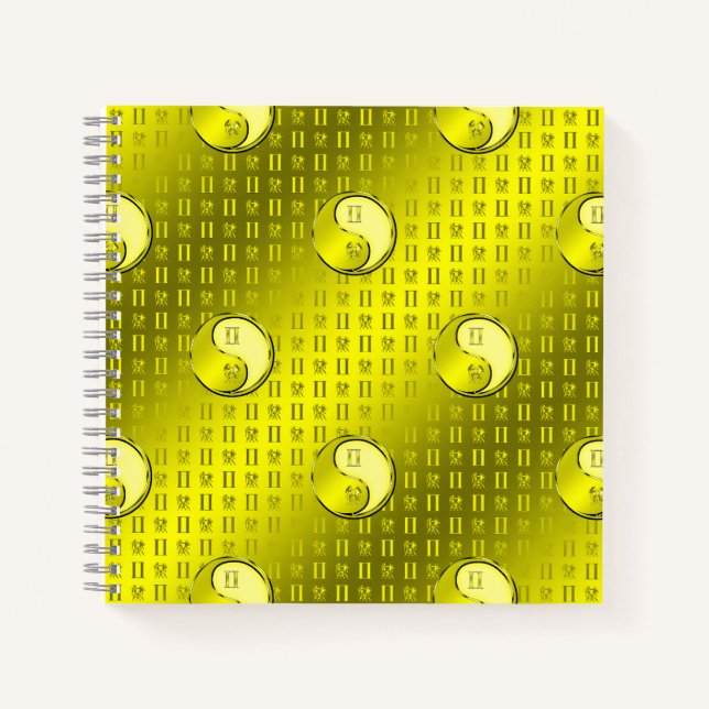 Gemini the Twins Notebook (Front)