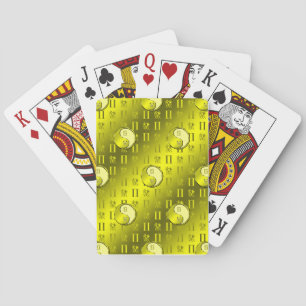 Gemini the Twins Playing Cards