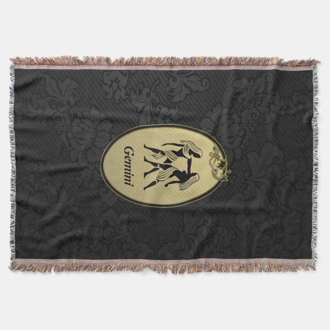 Gemini Throw Blanket (Front)