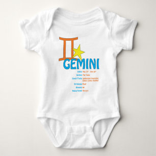 Gemini Traits Baby Bodysuit