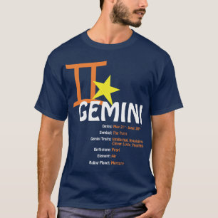 Gemini Traits Dark T-Shirt