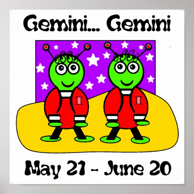 Gemini Twin Cuties Poster (Front)