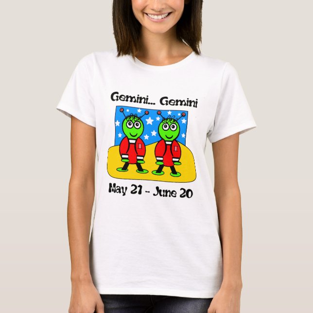 Gemini Twin Cuties T-Shirt (Front)