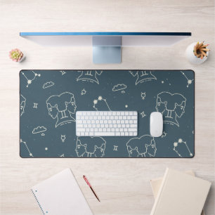Gemini Twins Desk Mat