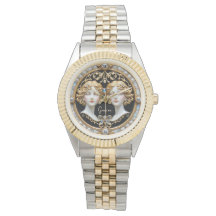 Gemini Twins, Pearl and Gold Personalised