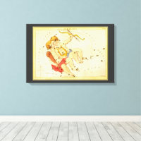 Gemini Twins Vintage Constellation Urania's Mirror