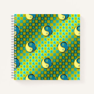 Gemini & Water Dog Notebook