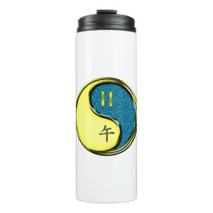 Gemini & Water Horse Thermal Tumbler