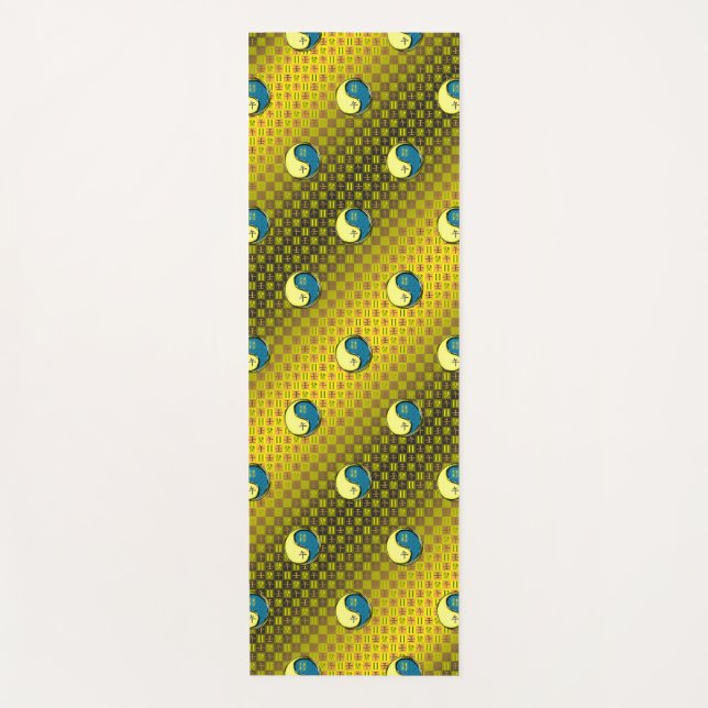 Gemini & Water Horse Yoga Mat (Front)