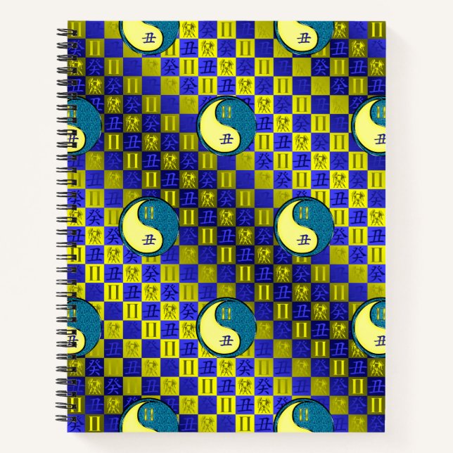 Gemini & Water Ox Notebook (Front)