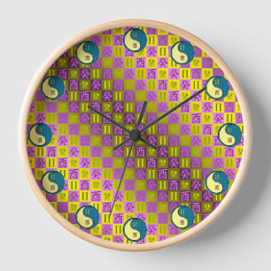 Gemini & Water Rooster Clock