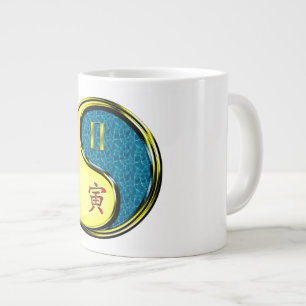 Gemini & Water Tiger Large Coffee Mug