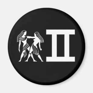 Gemini with Symbol Magnet