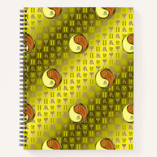 Gemini & Wood Dragon Notebook
