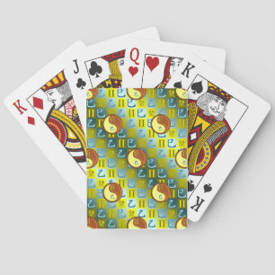 Gemini & Wood Snake Playing Cards