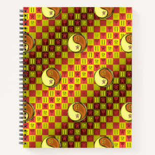 Gemini & Wood Tiger Notebook