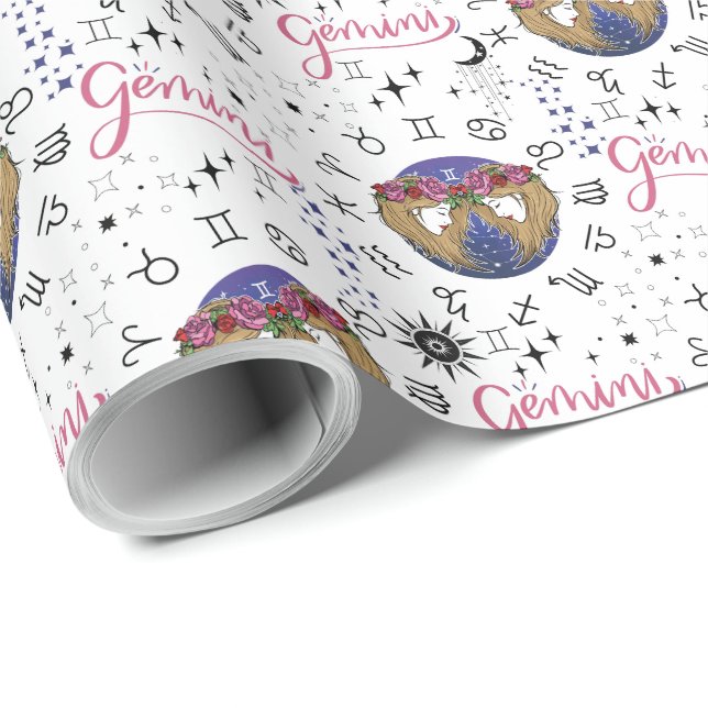 Gemini Wrapping Paper (Roll Corner)