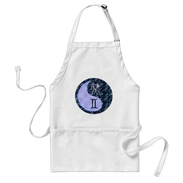 Gemini Yin Yang Standard Apron (Front)