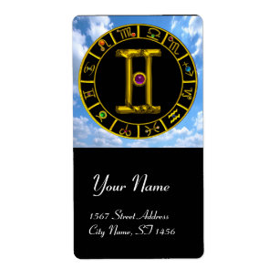 GEMINI ZODIAC BIRTHDAY JEWEL Purple Alexandrite