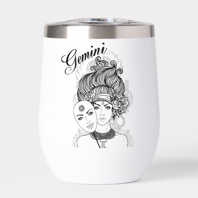 Gemini Zodiac Design  (Front)