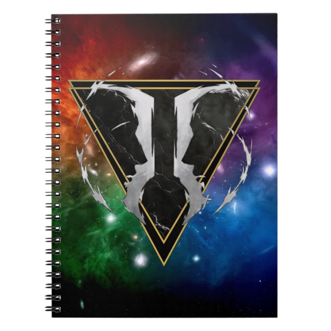 Gemini Zodiac Gift Astrology Notebook (Front)