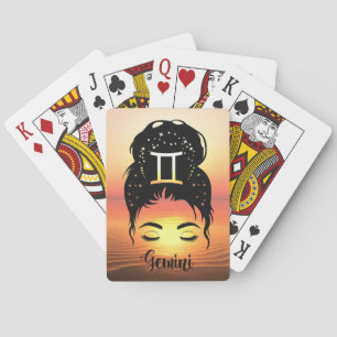 Gemini Zodiac Playing Cards