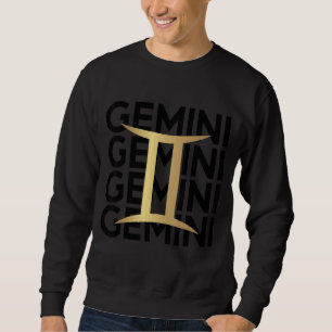 Gemini Zodiac Sign Astrology Symbol Horoscope Sweatshirt