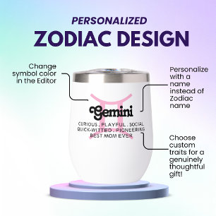Gemini Zodiac Sign Custom Traits
