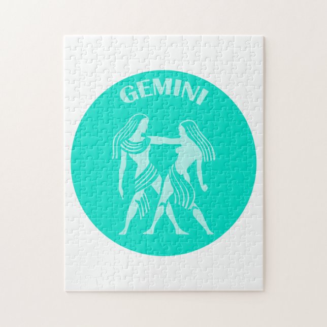 Gemini, Zodiac Sign, Horoscope, Astrology Jigsaw Puzzle (Vertical)