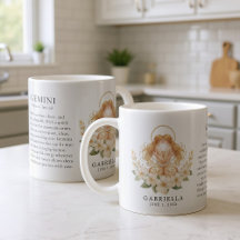 Gemini Zodiac Sign Horoscope Personalized Gift