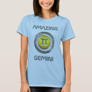 Gemini Zodiac Sign T-Shirt