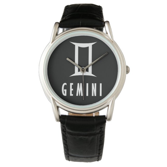 Gemini zodiac sign watch (Front)