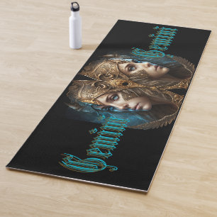 Gemini Zodiac Sign Yoga Mat