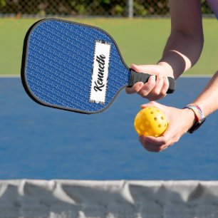 Gemini Zodiac Symbol Element by Kenneth Yoncich Pickleball Paddle