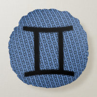 Gemini Zodiac Symbol Standard by Kenneth Yoncich