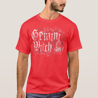 Gemini Zodiac Witchcraft Vintage Distressed Horosc T-Shirt