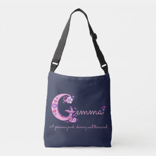 Gemma name and meaning G monogram bag