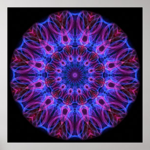 GemRings kaleidoscope Poster