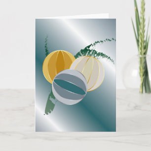 gems and jewels for Christmas Holiday Card