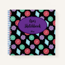 Gems and Jewels Sketchbook 