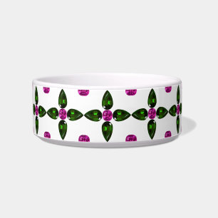 Gemstone Art, Purple Green Bowl