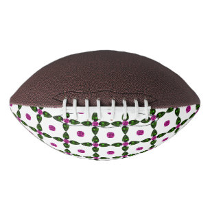 Gemstone Art, Purple Green Football