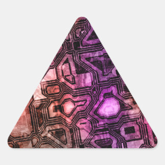 gemstone circuits - astro flare : triangle sticker