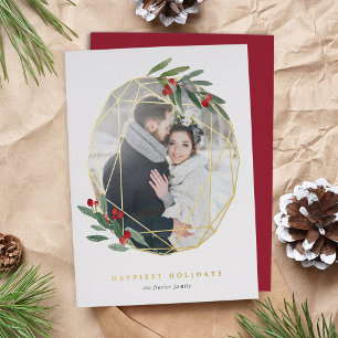 Gemstone   Geometric Botanical Photo