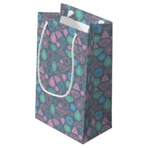 Gemstone Icon Pattern Small Gift Bag