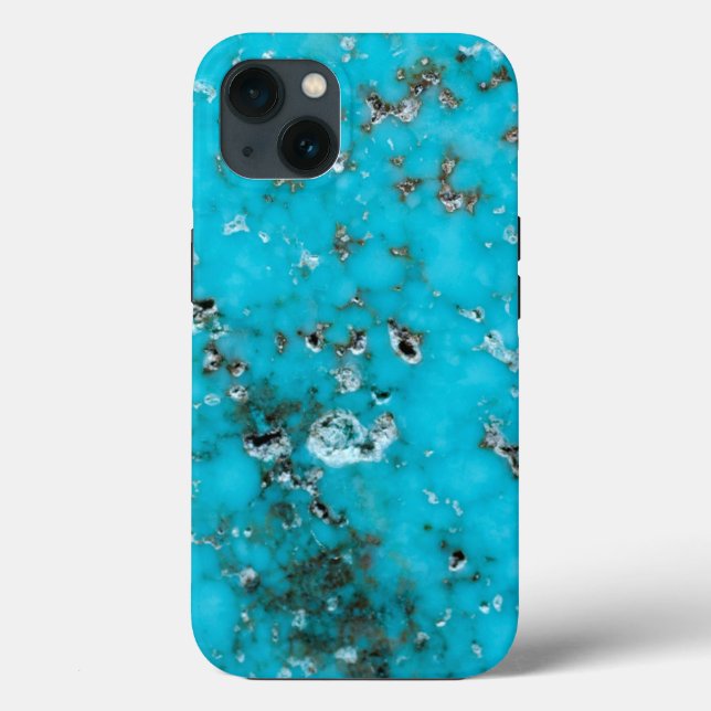 Gemstone Series - Beautiful Flawed Turquoise Case-Mate iPhone Case (Back)