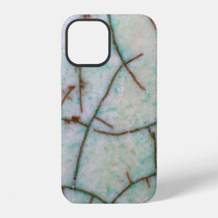Gemstone Series - Light Turquoise Cracked iPhone 12 Case