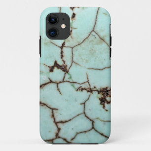 Gemstone Series - Turquoise Cracked iPhone 11 Case
